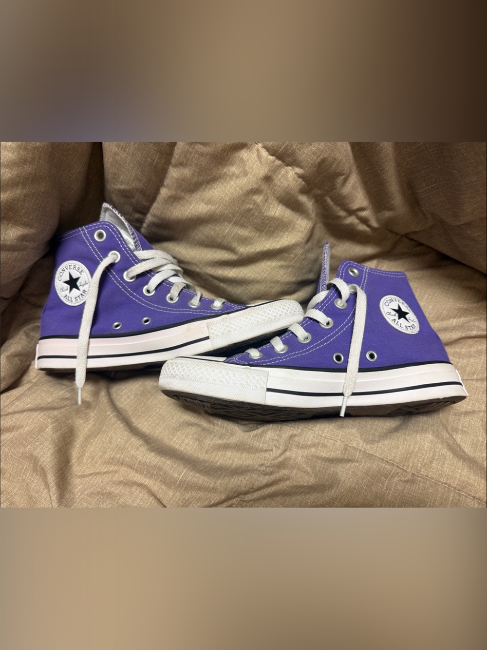 Purple Converse Chuck Taylor All Star High Top Sneakers Women’s 6 Men’s 4